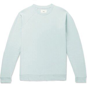 Folk - Rivet Loopback Cotton-Jersey Sweatshirt